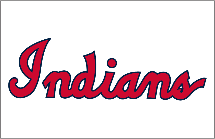 Cleveland Indians 1951-1957 Jersey Logo v2 iron on heat transfer